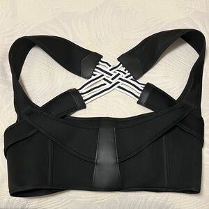 New Black Back Support for Men or Women.